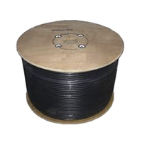 Carrete de cable coaxial de baja perdida WILSONRG11 tipo RG11. 75 Ohm de impedancia. 152.4 m