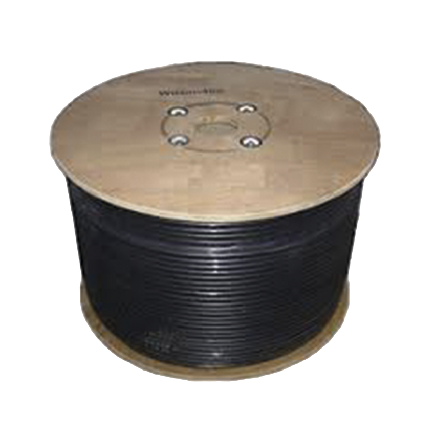 Carrete de cable coaxial de baja perdida WILSONRG11 tipo RG11. 75 Ohm de impedancia. 152.4 m