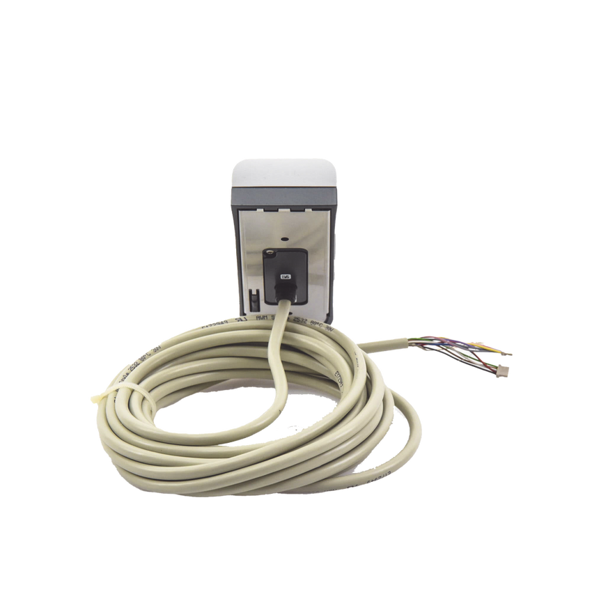 Lector de códigos QR / tarjetas convencionales y tarjetas virtuales via BLUETOOTH y NFC / Administración en la NUBE / Salida WIEGAND compatible con cualquier panel de acceso /NVITE