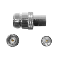 Adaptador en linea de conector N Hembra a FME Macho.
