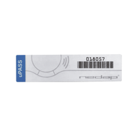 Tag para cristal Gen 2 UHF Windshield Tag Tamperproof W 26