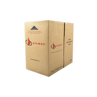 Bobina de Cable UTP Reelex, de 4 Pares, Alto Desempeño en Cat6 (350 MHz), PVC (CM), Color Azul, 24 AWG, 305 Metros (1000 Pies)