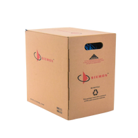 Bobina de Cable UTP Reelex, de 4 Pares, Alto Desempeño Cat6, PVC (CM), Color Azul, 23 AWG, 305 Metros (1000 Pies)