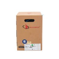 Bobina de Cable UTP Reelex, de 4 Pares, Alto Desempeño Cat6, PVC (CM), Color Azul, 23 AWG, 305 Metros (1000 Pies)