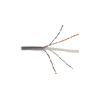 Bobina de Cable UTP Reelex, de 4 Pares, Alto Desempeño Cat6, PVC (CM), Color Gris, 23 AWG, 305 Metros (1000 Pies)