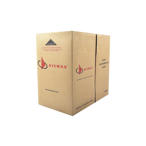 Bobina de Cable UTP Reelex, de 4 pares, Alto Desempeño Cat6, PVC (CM), Color Gris, 23 AWG, 305m