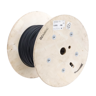 Cable de Fibra Óptica de 6 Hilos, Interior/Exterior, Tight Buffer, No Conductiva (Dieléctrica), LS0H, Multimodo OM4 50/125 Optimizada, 1 Metro (3.28 Pies)