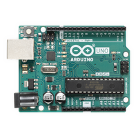 Placa de Desarrollo Arduino UNO R3 / Microcontrolador ATmega328P / 14 Pines Digitales / 6 Entradas Analógicas / USB-B / Compatibilidad Shields / Educación e Industria