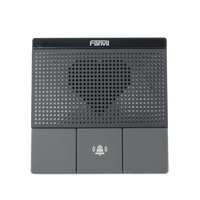 Mini Intercomunicador Wi-Fi para hotelería, hospitales, con diseño elegante, PoE, 3 botones, 1 relevador integrado de salida y entrada.