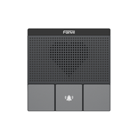 Mini Intercomunicador Wi-Fi para hotelería, hospitales, con diseño elegante, PoE, 3 botones, 1 relevador integrado de salida y entrada.