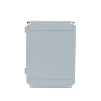 Gabinete de Bisagra Continua NEMA 12; IP66 de Uso en Intemperie, 305 x 254 x 203 mm, De Acero, Color Gris