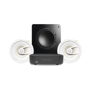 KIT Amplificador VSSL A1X | 2 Bocinas de Techo TruAudio G72 | Subwoofer SS10