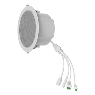 Altavoz de techo para voceo y paging, 2 líneas SIP, potencia de hasta 10W,  alimentación vía PoE