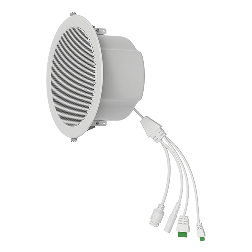 Altavoz de techo para voceo y paging, 2 líneas SIP, potencia de hasta 10W,  alimentación vía PoE