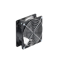 Ventilador Axial Compacto, de 4 Pulgadas, 49 CFM, 115 Vca, De Acero, Color Negro