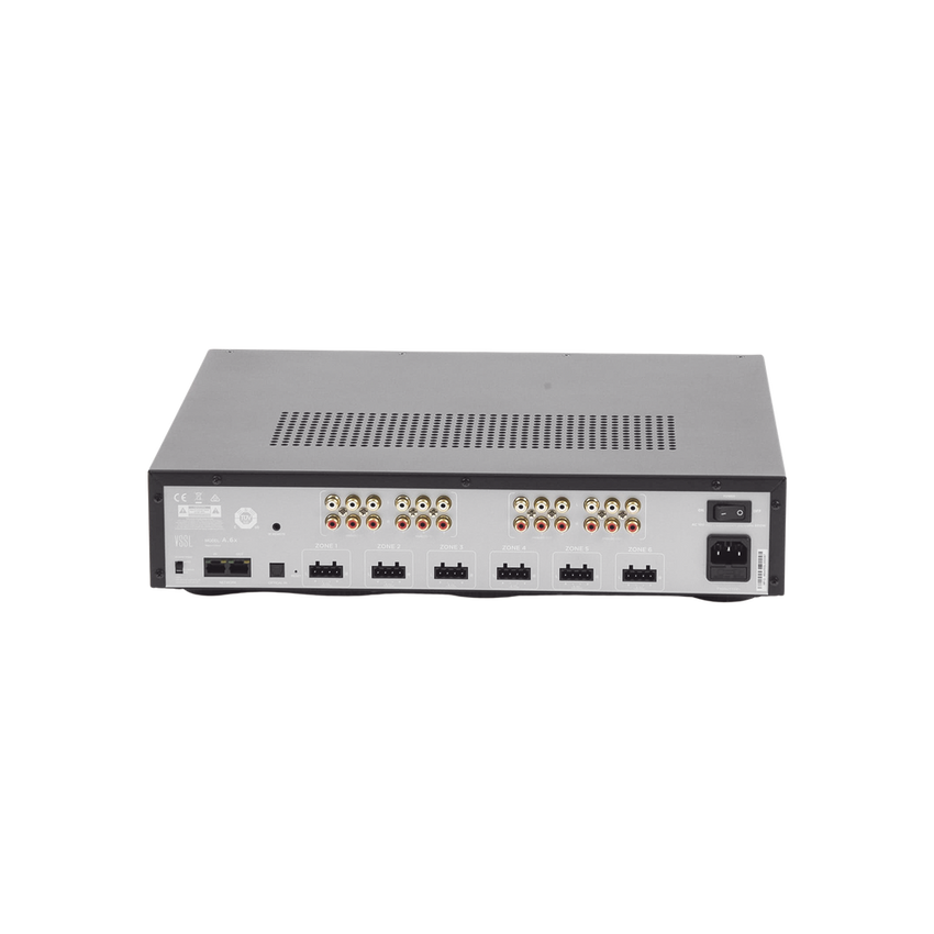VSSL 6 zonas, 12x50W, con Chromecast incorporado, Airplay, Spotify Conn en cada zona - funciona con GoogleAsst