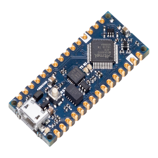 Placa de Desarrollo Arduino® Nano Every / Microcontrolador ATmega4809 AVR 20 MHz / USB-Serial Bridge ATSAMD11D14A / 48 KB Flash / 6 KB SRAM / Compatible 5V / Montaje DIP o SMT