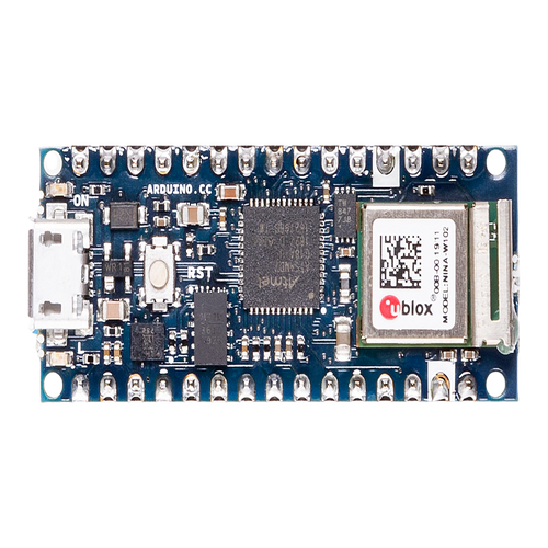 Placa de Desarrollo IoT / Cortex-M0+ SAMD21 48 MHz / Wi-Fi 802.11 b/g/n + Bluetooth 4.2 / IMU 6 Ejes LSM6DSOXTR / Crypto Chip ATECC608A / 3.3V I/O / Micro USB / Compatible Arduino IDE y Cloud