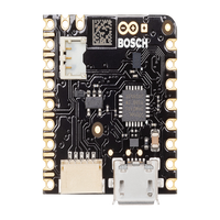 Placa de Desarrollo IoT / Arduino Nicla Sense ME / 4 Sensores Bosch Industrial / Bluetooth 5.0 / nRF52832 Cortex-M4F 64MHz / 512KB Flash + 2MB Externa / BHI260AP IMU 6 Ejes / BME688 Gas VOC / BMP390 Presión / BMM150 Magnetómetro
