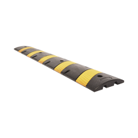 Reductor D / Velocidad / 183cm / 5 lineas amarillas / Hule Reciclado.