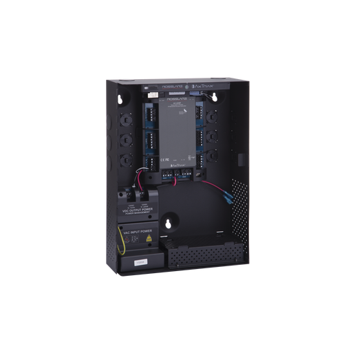 Controlador de Acceso para 2 lectoras / Expandible a 2 Lectores Adicionales / 30,000 Tarjetas / Incluye Gabinete y Fuente de Alimentación / Nueva Generación!