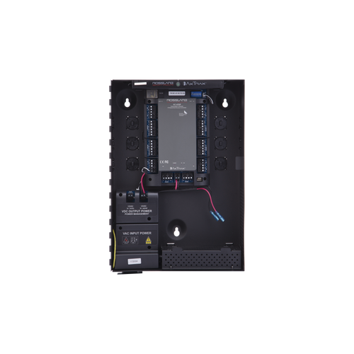 Controlador de Acceso para 4 Lectoras / Expandible a 4 Lectores Adicionales / 30,000 Tarjetas / 20,000 Eventos / Incluye Gabinete y Fuente de Alimentación / Nueva Generación!