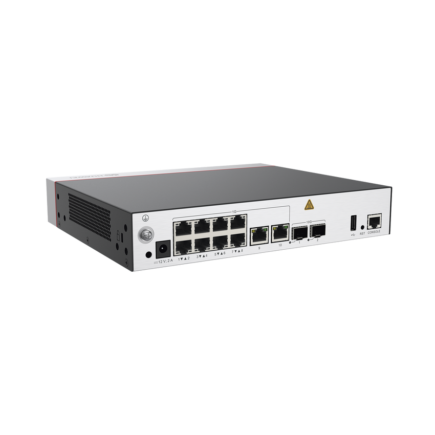 Controladora de Puntos de Acceso / 10 puertos 10/100/1000 Mbps / 2 puertos 10GE SFP+ / Hotspot 2.0 / Roaming Capa 2 y 3 / Rendimiento 10 Gbps / Soporta 256 APs / Hasta 2048 Clientes