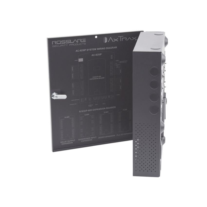 Controlador de acceso para 4 lectoras / Expandible a 56 Lectoras / Compatible con Sistema de Elevadores / 100,000 Usuarios