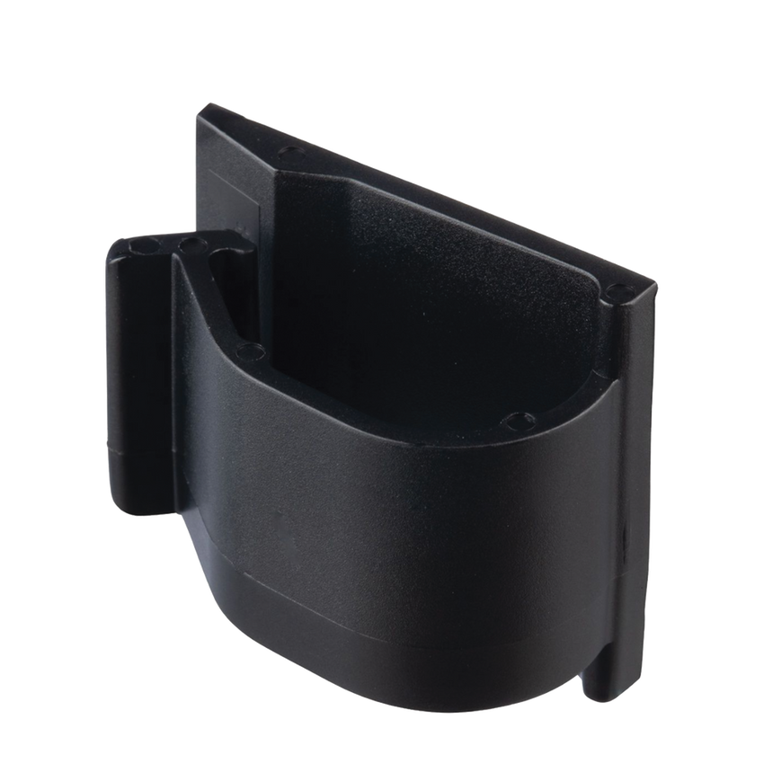 Clip de Nylon 6.6 con Adhesivo, Para Cables de Hasta 15.8 mm de Diámetro, Uso Interior/Exterior, Color Negro, Paquete de 100pz
