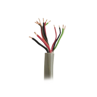 Bobina de 152 Metros (500 Pies) de Cable Compuesto de, 6 y 4 Conductores Calibre 22 y 2 Conductores Calibre 18, para Aplicaciones de Control de Acceso