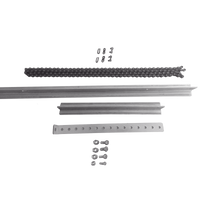 Extensión / Riel tipo T / 1mts.