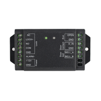 Mini Controlador de Acceso con Teclado Inalámbrico / Cuenta con Botón de Salida Inalámbrico / Soporta Tarjeta y Contraseña / Cuenta con Botón de Timbre