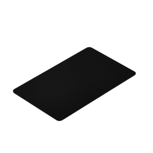 Tarjeta NFC / Tipo ISO Card / Imprimible / Frecuencia 13.56 Mhz/ CHIP NXP 215/ Color negro Brilloso