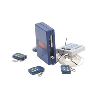 Receptor Inalambrico Universal Administrable por Software, Hasta 1600 controles de usuarios, compatible con Barreras y Motores de puertas