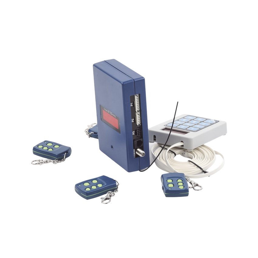 Receptor Inalambrico Universal Administrable por Software, Hasta 1600 controles de usuarios, compatible con Barreras y Motores de puertas