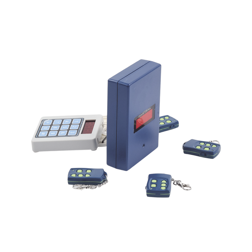 Receptor Inalambrico Universal Administrable por Software, Hasta 1600 controles de usuarios, compatible con Barreras y Motores de puertas