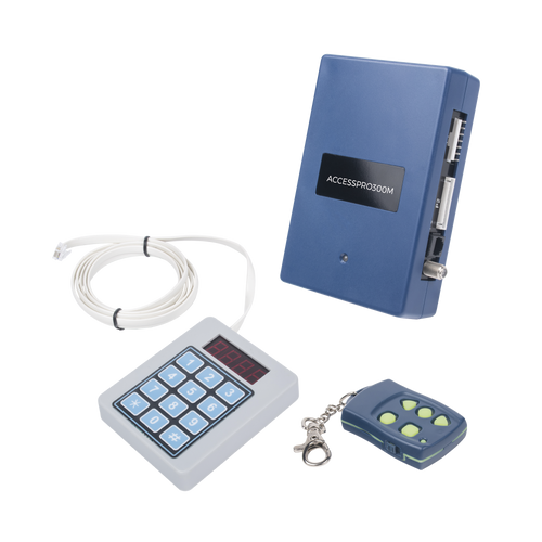 Receptor Inalambrico Universal Administrable por Software, Hasta 1600 controles de usuarios, compatible con Barreras y Motores de puertas