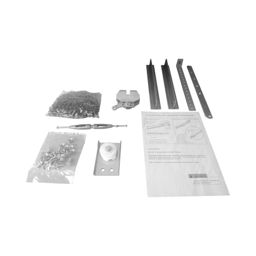 Kit de Riel tipo T / 3mts / Compatible C / Motor ACCESSFORCE / FS1000APPRT / Incluye 3 secciones de riel / 2 Coples / 6 mts de cadena .