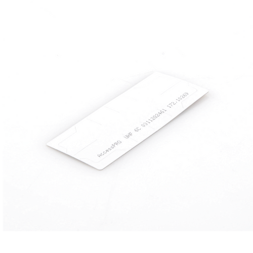 UHF TAG Adherible para Parabrisas EPC GEN 2 - Compatible con PRO12RF/PRO6RF