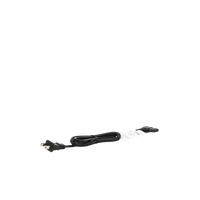 Cable de Alimentación Eléctrica para 120-240 Vca / 1 Metro (3.28 Pies) / 2 Clavijas Tipo Americano / Conector en Forma Tipo L