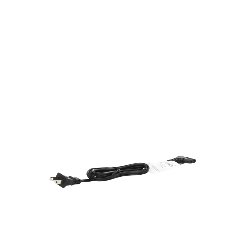 Cable de Alimentación Eléctrica para 120-240 Vca / 1 Metro (3.28 Pies) / 2 Clavijas Tipo Americano / Conector en Forma Tipo L