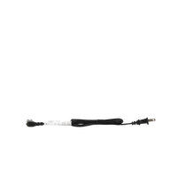Cable de Alimentación Eléctrica para 120-240 Vca / 1 Metro (3.28 Pies) / 2 Clavijas Tipo Americano / Conector en Forma Tipo L