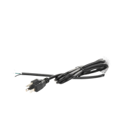 Cable de Alimentación Eléctrica para 120-240 Vca | 1.8 Metros (5.91 Pies) | 3 Fases | Cables Libres
