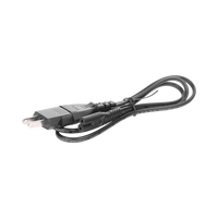 Cable de Corriente Bifásico Conector Tipo 8 (1 Metro (3.28 Pies))