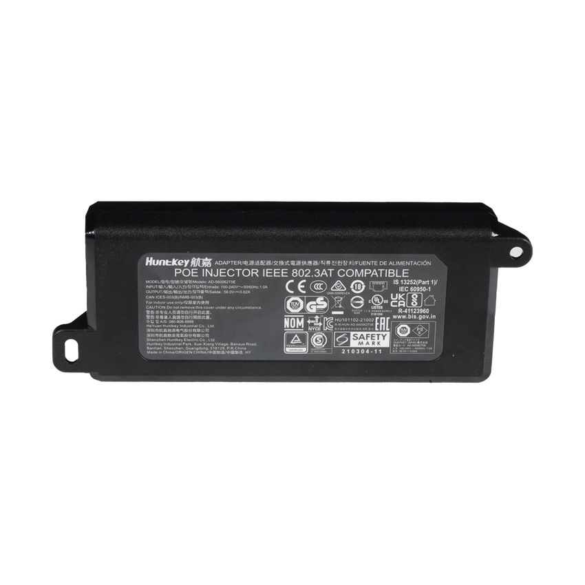 Adaptador PoE 802.3af/at para Puntos de Acceso Huawei eKit / hasta 35W / Plug and Play / Puertos Gigabit