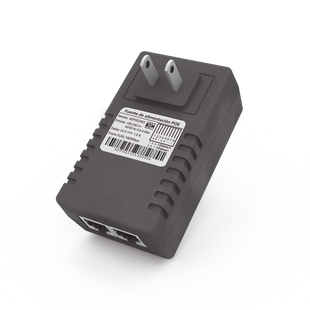 Adaptador de pared / Inyector PoE / 24 Vcc / 1 A / Controlado por chip IC / Protección contra OV, OC, SC, UV/  Fácil de instalar