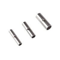 Conector a tope / Sin aislar / 22 - 16 AWG / Sin color / Paquete de 25 piezas.