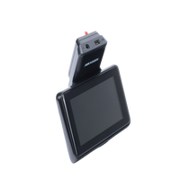 Cámara de Tablero / Cámara Frontal de 4 Megapixel (2K) y Trasera de 2 Megapixel (1080p) / Entrada de alarma para cambio a cámara de reversa / H.265 /  Pantalla Táctil 3" / WiFi / G-Sensor / Micrófono y Bocina Integr