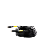 Cable Extensor de Vídeo y Audio de 14 Metros / Conector Tipo Aviación / Compatible con Cámara TURBO Móvil HIKVISION
