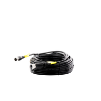 Cable Extensor de Vídeo y Audio de 14 Metros / Conector Tipo Aviación / Compatible con Cámara TURBO Móvil HIKVISION